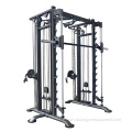 Commercial smith machine squat rack multi functional machine